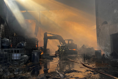 İzmir Torbalı’daki fabrika yangını kontrol altında
