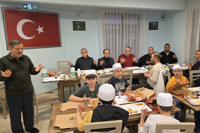 KAYMAKAM AKSAKAL, ÖĞRENCİLERLE İFTARDA BULUŞTU