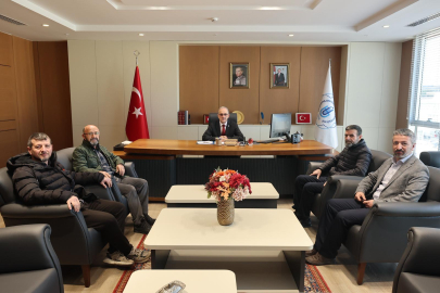 İLİM YAYMA CEMİYETİ’NDEN REKTÖR BOZ’A ZİYARET