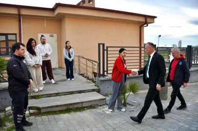 ÖZALP MANYAS’TAKİ YATIRIMLARI YERİNDE İNCELEDİ