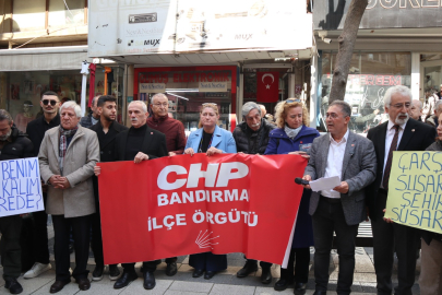 CHP BANDIRMA ESNAFIN FERYADINA DİKKAT ÇEKTİ