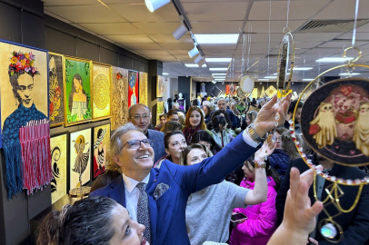 BANDIRMA’DA EL SANATLARI SERGİSİ AÇILDI