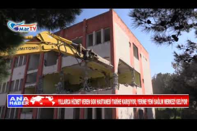 YILLARCA HİZMET VEREN SGK HASTANESİ TARİHE KARIŞIYOR, YERİNE YENİ SAĞLIK MERKEZİ GELİYOR