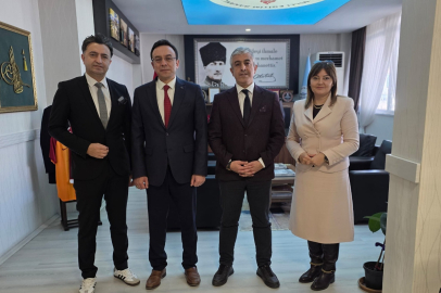 BİRİKİM OKULLARI’NDAN İLÇE MİLLİ EĞİTİM MÜDÜRÜ ASLAN’A ZİYARET