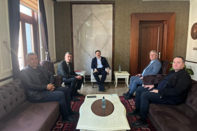 ŞOFÖRLER ODASI BAŞKANLARINDAN KAYMAKAM ALEMDAROĞLU’NA ZİYARET