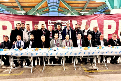 BANDIRMASPOR TARAFTARLARI GELENEKSEL İFTAR SOFRASINDA BULUŞTU