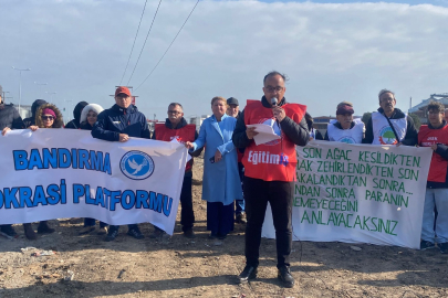 KİMYASAL ÜRETİM TESİSİNE DEMOKRASİ PLATFORMU’NDAN SERT TEPKİ