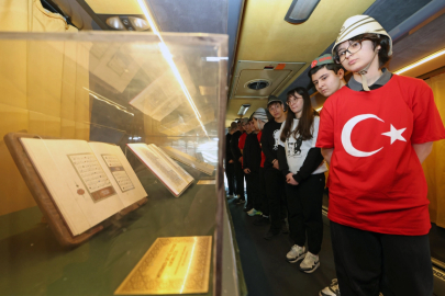 Kayseri Talas'ta tarih okullara taşındı