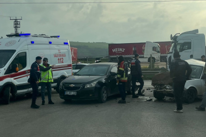 BANDIRMA’DA ZİNCİRLEME KAZA