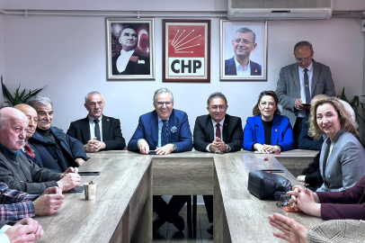 CHP BANDIRMA İLÇE ÖRGÜTÜ BAYRAMLAŞTI