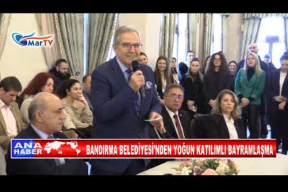 BANDIRMA BELEDİYESİNDE BARAMLAŞMA