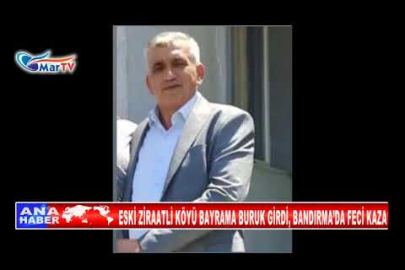 ESKİ ZİRATLİ MAHALLESİNDE KAZA