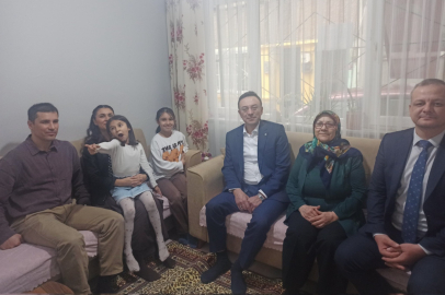 MÜDÜR ASLAN’DAN ŞEHİT AİLELERİNE BAYRAMDA ANLAMLI ZİYARET