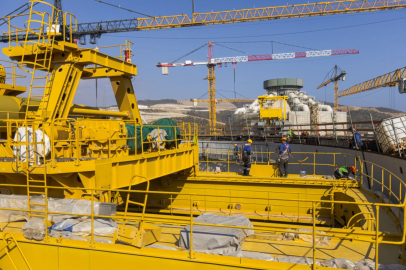 Akkuyu NGS’nin İkinci Güç Ünitesinde Kutup Vinci Kuruldu