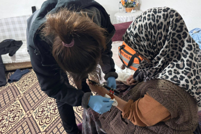 KEPSUT’TA MOBİL SAĞLIK HİZMETLERİ KIRSALDA VATANDAŞIN YANINDA