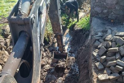 BİGADİÇ’TE DERELER TEMİZLENDİ