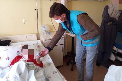 KUŞCENNETİ KYK YURDU ÖĞRENCİLERİNDEN HASTA ÇOCUKLARA MORAL ZİYARETİ