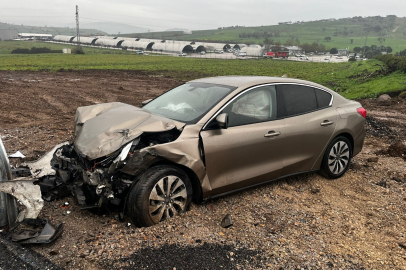 KEPSUT YOLUNDA TRAFİK KAZASI