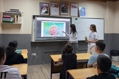 UMUT PİNA PROJESİYLE ÇEVRE BİLİNCİ AŞILANDI