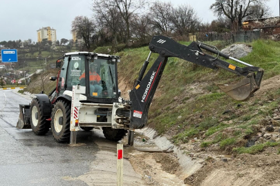 DURSUNBEY’DE YAĞIŞLI HAVA İÇİN ÖNLEMLER ALINDI