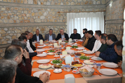 ERTAŞ, BELEDİYE EKİPLERİYLE ÇALIŞMALARINI DEĞERLENDİRDİ