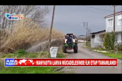 MANYAS’TA LARVA MÜCADELESİNDE İLK ETAP TAMAMLANDI
