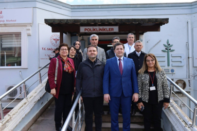 İL SAĞLIK MÜDÜRÜ ÇAVDAR’DAN EDREMİT’TE SAĞLIK TESİSİNE ZİYARET