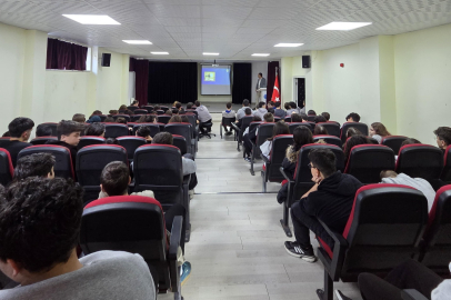 ÖĞRENCİLERİNE DEPREM BİLİNCİ SEMİNERİ