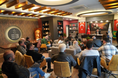 EDREMİT’TE DEPREM UZMANLARI İLE ORTAK AKIL BULUŞMASI