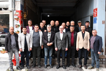 MİLLETVEKİLİ SARI MUHTARLARLA KIRSALIN İHTİYAÇLARINI GÖRÜŞTÜ