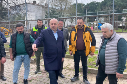 GÖNEN’DE TATLISU ÇEŞMESİ ÇEVRESİ YENİLENİYOR