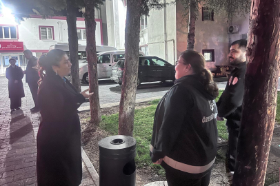 MÜDÜR BÖÇKÜN’DEN GECE SAATLERİNDE ŞÖNİM ZİYARETİ