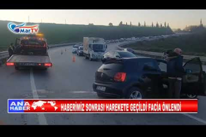 HABERİMİZ SONRASI HAREKETE GEÇİLDİ FACİA ÖNLENDİ