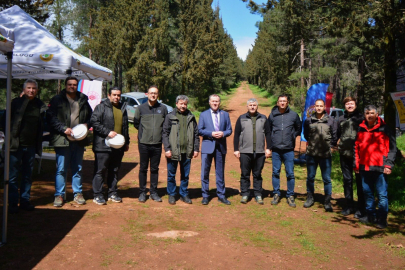 ORMANCILIK YARIŞMALARINDA ORYANTİRİNG PARKURU TAMAMLANDI