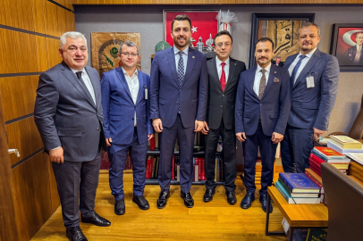BALIKESİR HEYETİ TBMM’DE ÖZTAYLAN’IN MİSAFİRİ OLDU