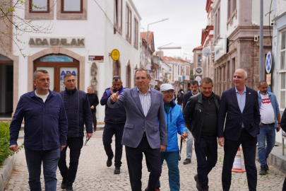 BAŞKAN ERGİN CUNDA’DA ÇALIŞMALARI YERİNDE İNCELEDİ