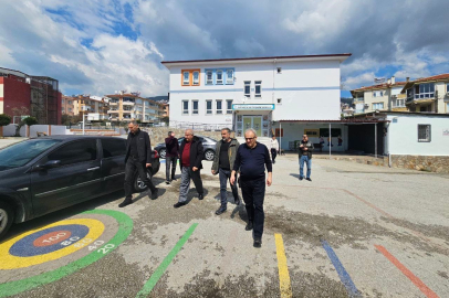 ALTINOLUK NECMİ ŞAHİN İLKOKULU’NDA ÇALIŞMALAR SÜRÜYOR