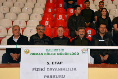 ORMANCILAR DAYANIKLILIK VE ATIŞ PARKURUNDA YARIŞTI