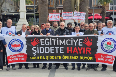 BANDIRMA’DA EĞİTİMCİLERDEN ŞİDDETE TEPKİ: “ARTIK YETER!”