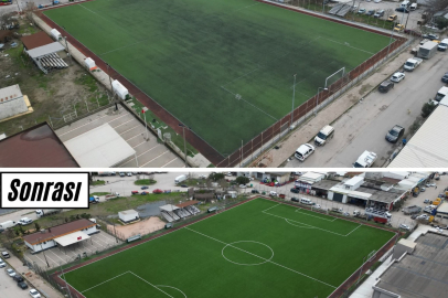 GENÇLERE YENİ NESİL FUTBOL SAHASI