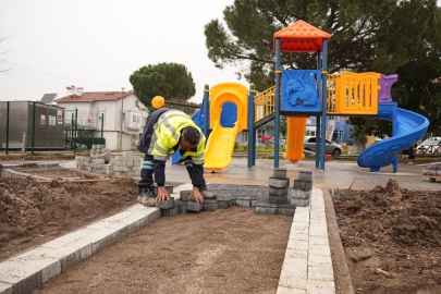 SINDIRGI PARKLARI YENİLENDİ