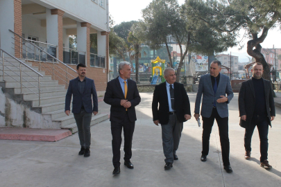 BİGADİÇ’TE EĞİTİM ALTYAPISI YERİNDE İNCELENDİ