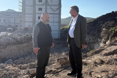 KEPSUT’TA DEVLET HASTANESİ İNŞAATI HIZLA İLERLİYOR