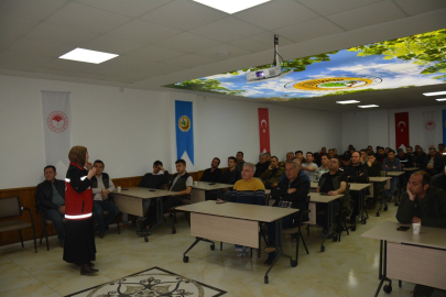ORMAN İŞLETME PERSONELİNE ŞİDDETLE MÜCADELE EĞİTİMİ