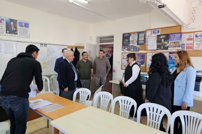 SARAYLAR İLKOKULU ÇALIŞMALARI SÜRÜYOR