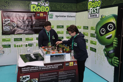 Konya’da ROBOFEST heyecanı... 917 robot yarışıyor