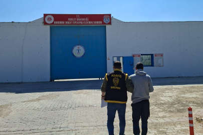 31 YIL HAPİS CEZASI BULUNAN ŞAHIS YAKALANDI