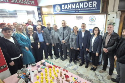 BANDIRMALI MANYASLILAR VE AK PARTİ HEYETİ BİR ARAYA GELDİ