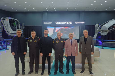 BAÜN SİMÜLASYON MERKEZİ JANDARMA HEYETİNİ AĞIRLADI