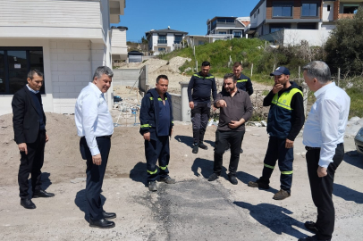 KARESİ’DE ASFALT VE YOL ÇALIŞMALARI YERİNDE İNCELENDİ